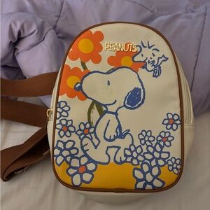 Peanuts Bioworld Sling Purse backpack